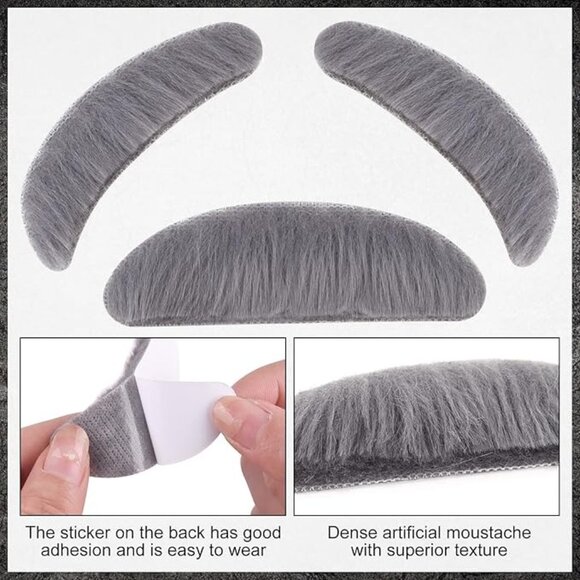 Halloween Old Man Costume Hat, Glasses and Grandpa Vest Set for Child 3T(3-4yr) - Picture 5 of 7